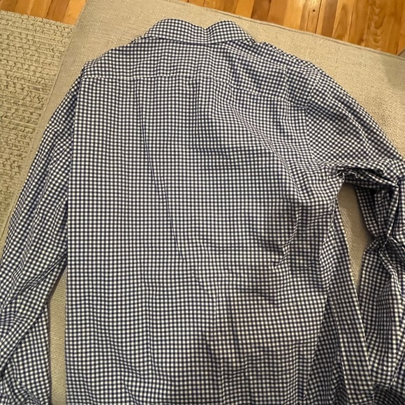 Banana Republic Blue & White Button Down - Size L - Picture 4 of 4